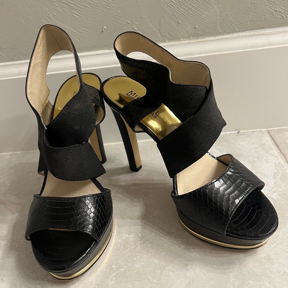 Michael Kors Black Women's Heels